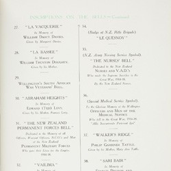 National War Memorial and Carillon, Wellington, 1932. p.33.
