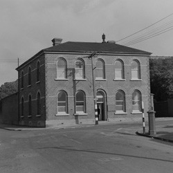 Former Mount Cook Police Station, Buckle Street, Wellington, 1956.