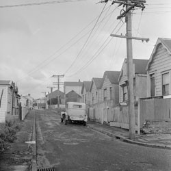 King Street, Mt Cook, Wellington, 1957.