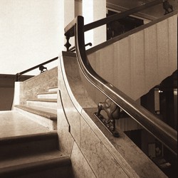 Main Staircase, National Museum and Art Gallery, Buckle Street, 1996.