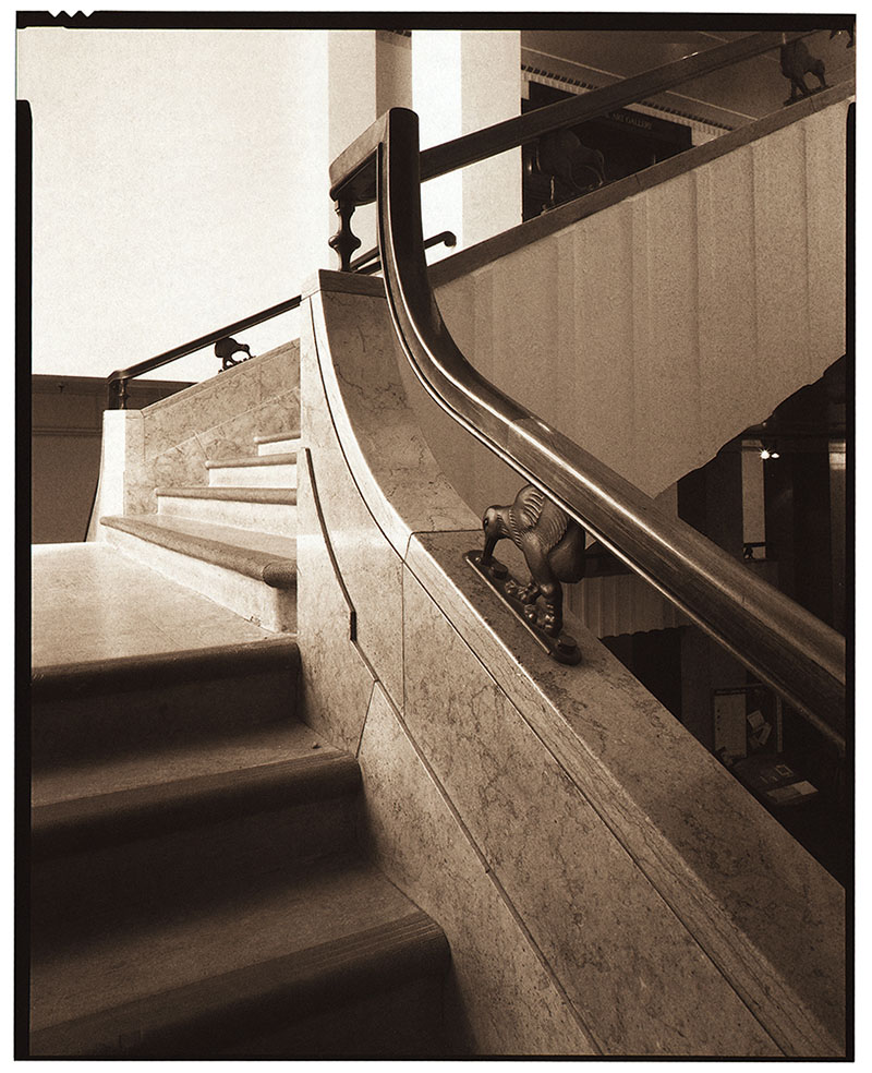 Main Staircase, National Museum and Art Gallery, Buckle Street, 1996